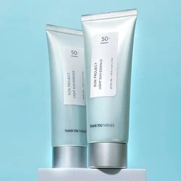 THANK YOU FARMER Sun Project Water Sun Cream SPF50+ 1.7oz NIB - Picture 7 of 11